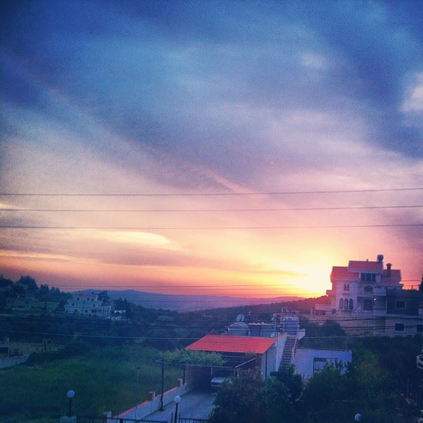 Everyday the sunset is even more beautiful