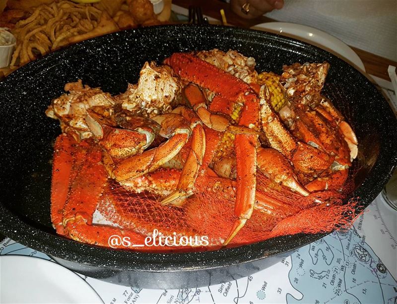 Everyone should try the Buckets of Crab 🦀  lebanoninapicture  uae ... (Joe's Crab Shack UAE)