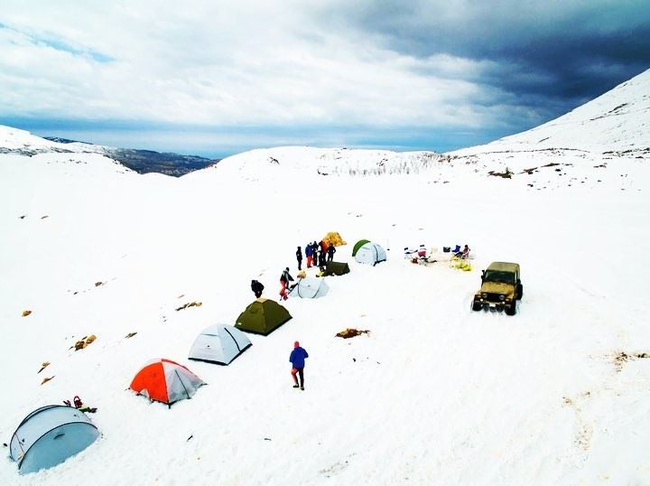 Everything changes, I stand my ground.⛺️🚁 happycamping motion  drone ... (Cedars of God)