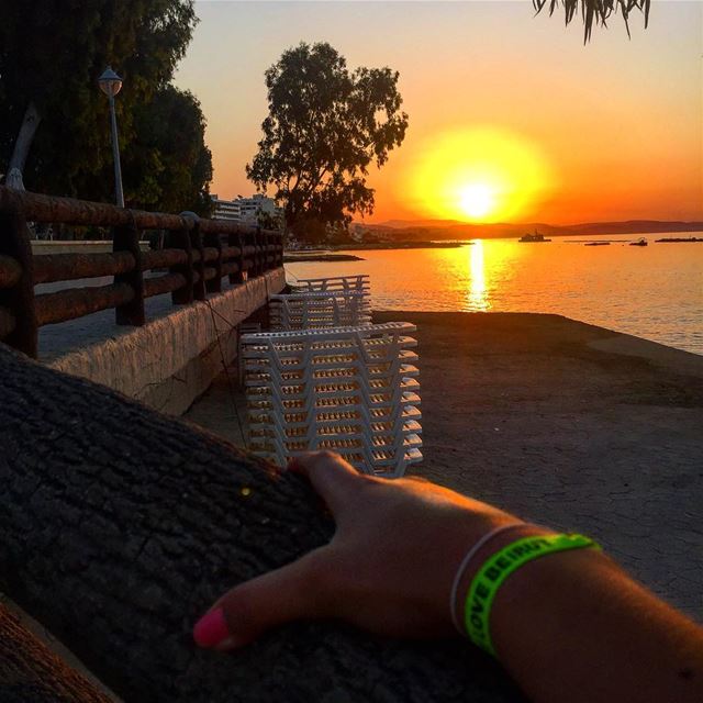 Everything is once in a lifetime experience 🌅😎 sunrise  limassol ... (Linassol Cyprus)