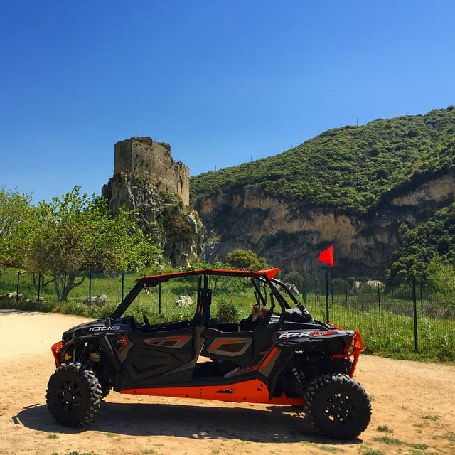 Explore Lebanese nature in a RZRFor more info on Helmets-On rental trips :