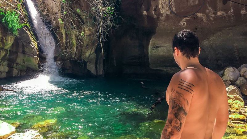 Explore the unseen 🏞..... explore exploring water waterfall inked... (Akoura, Mont-Liban, Lebanon)