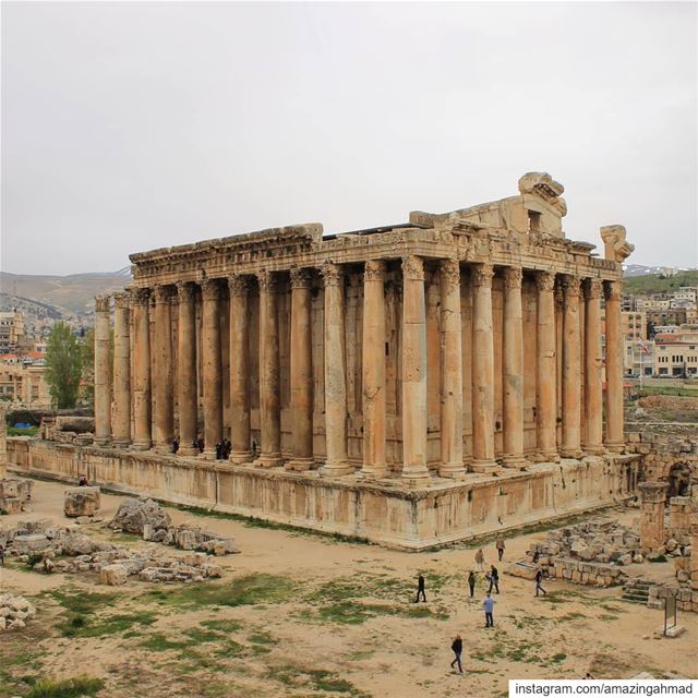 Exploring ancient ruins🤓 (Baalbeck Palace)