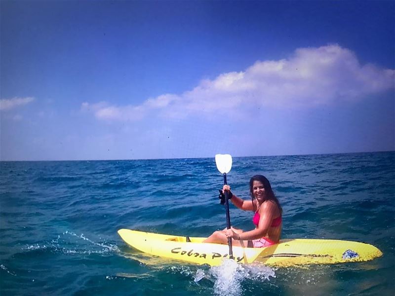 Exploring my other half  southoflebanon @kayaklebanon ... (Tyre, Lebanon)