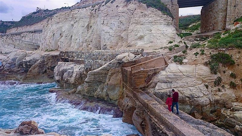 exploring  nakoura 🚶   livelovenakoura  takenbyme  ptk_Lebanon ... (Naqoura)