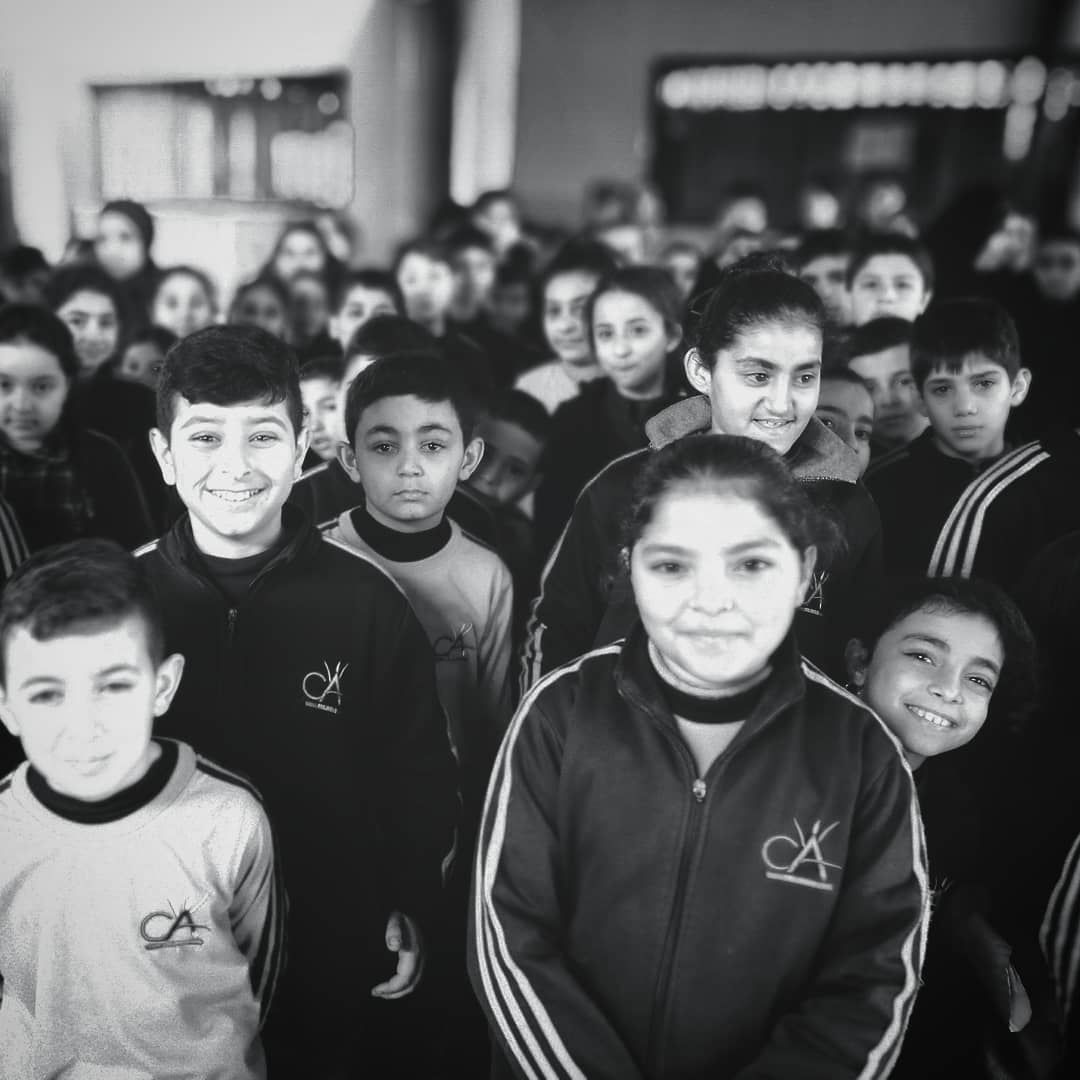 Expressions of school students -  ichalhoub in  Akkar north  Lebanon...