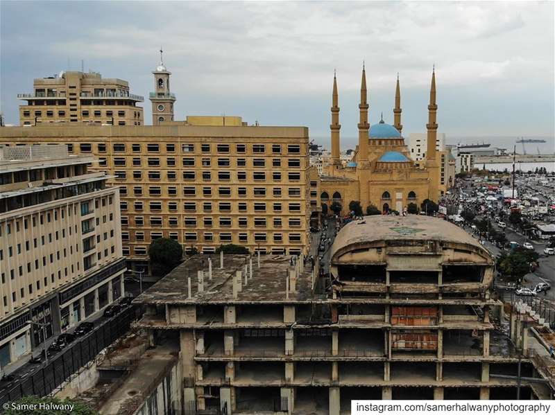 Eyes of the Town  beirut  lebanon this  beautiful  aerialphoto taken from...