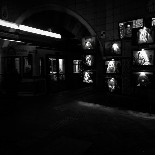 Faces of an old station -  ichalhoub in  Istanbul  Turkey shooting with a...