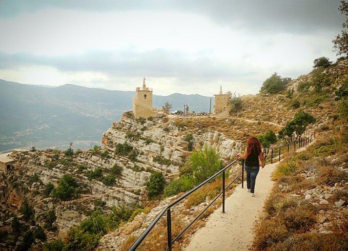 Faith is taking the first step even when you don’t see the whole... (Hardîne, Liban-Nord, Lebanon)