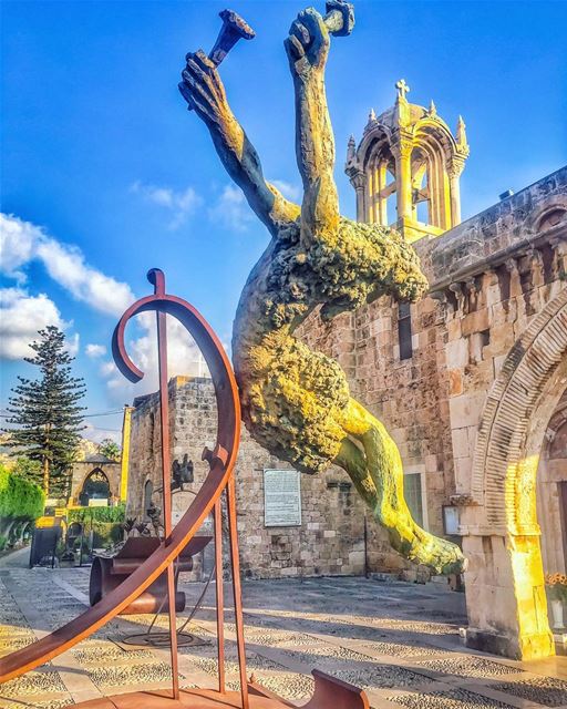 Faith is to believe what you do not see; the reward of this faith is to... (Eglise Saint-Jean Marc Jbeil)