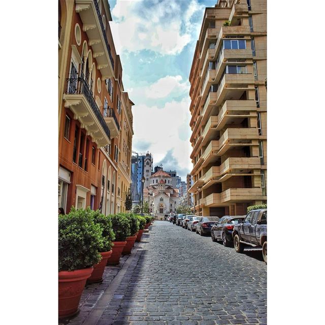 Faith is to believe what you do not see; the reward of this faith is to... (Downtown Beirut)