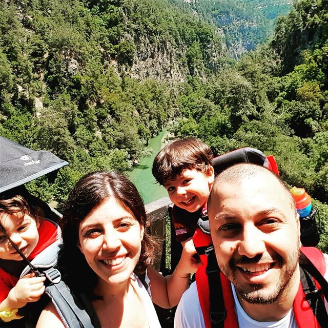  family chouen love hiking adventure gopro goprolebanon yallagopro... (نهر شوان)