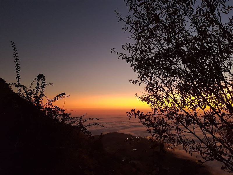  faqraclub  sunset  summer  mountains  lebanon  colors  nature ...