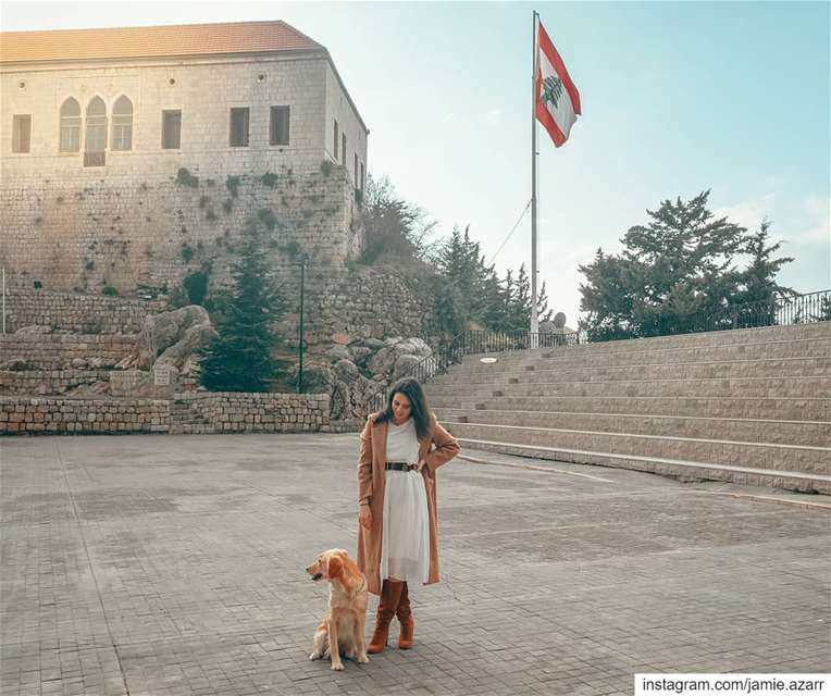 Far away from the action and from today's roadtrip to Rashayya ! 😍🐶🐶... (Rachaïya, Béqaa, Lebanon)