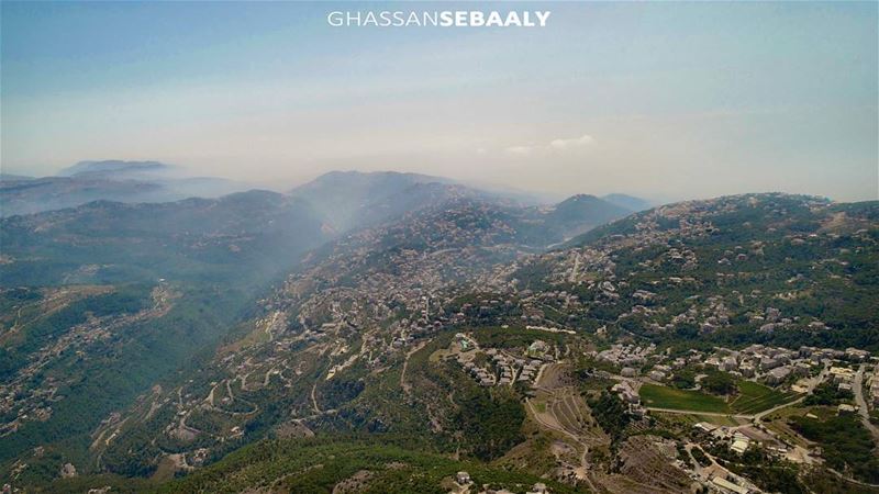 Far over the misty mountains cold...  lebanon  mountains  liban  lebanese ... (District de Metn)