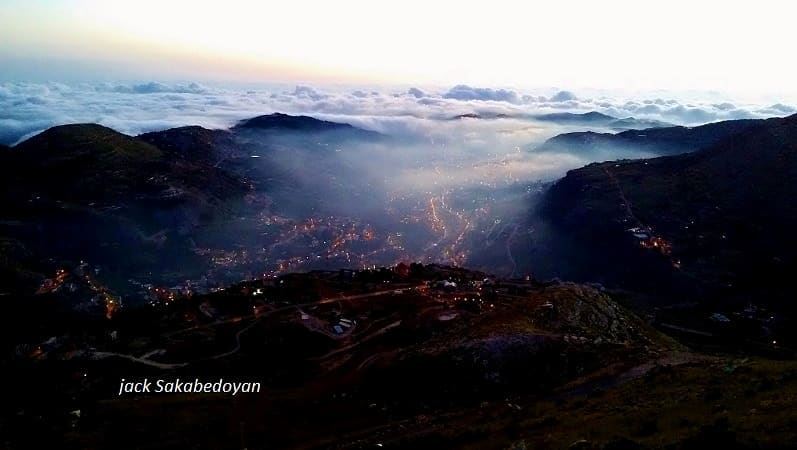 Faraya after Sunset  farayalebanon  faraya  farayalovers ...