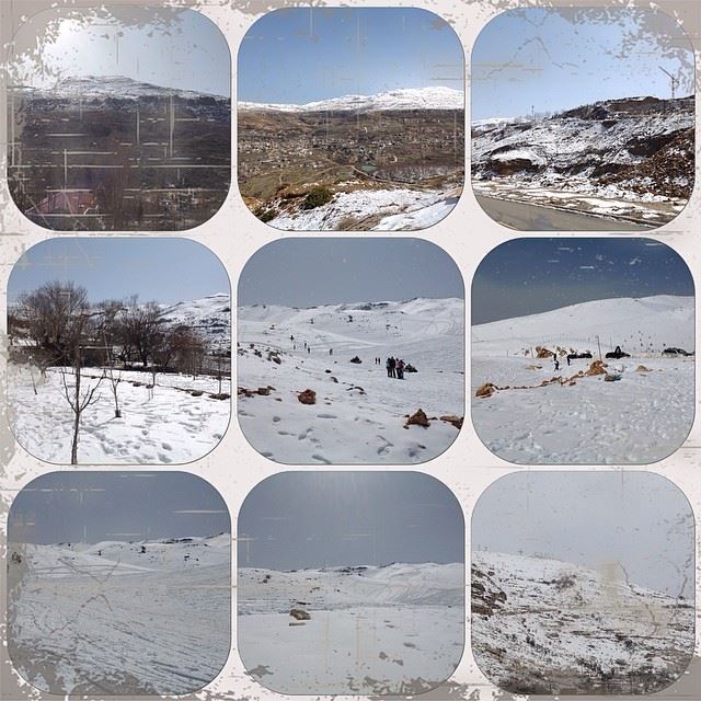  faraya kfardebian white snow lovely day great weather Lebanon a day to...