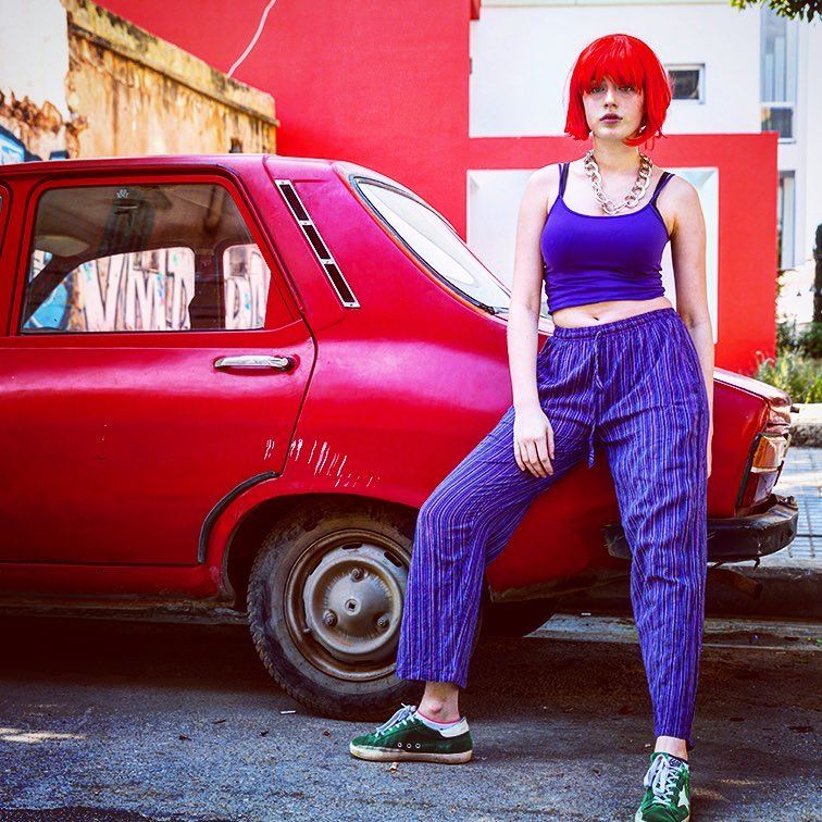  fashion  shoot  beirut  lebanon  marmkhayel  red   purple  redhair  ... (Beirut, Lebanon)