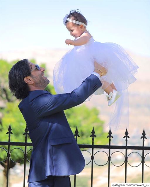  father  daughter  sienna  baptism  capture  instapic  instalike  cute ... (Faqra Kfardebian Lebanon)