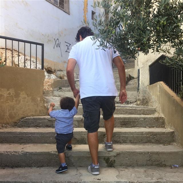  father  son  fatherandson  lallous  elias  baby  boy  babyboy  village ... (Qabb Ilyas, Béqaa, Lebanon)