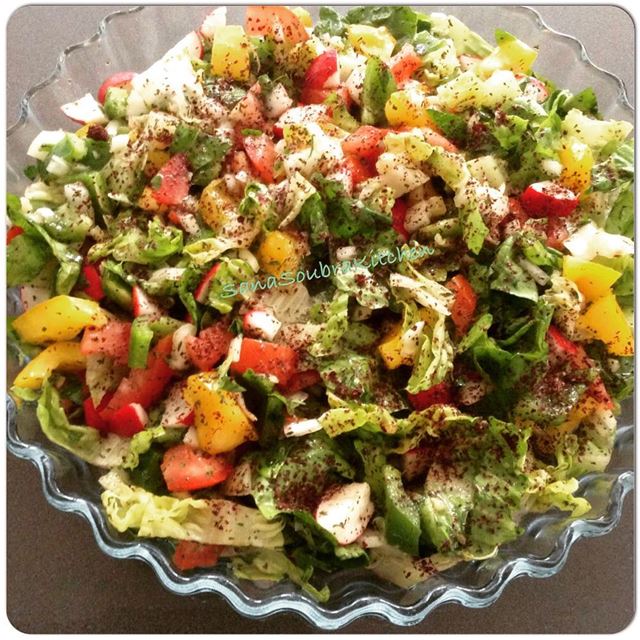 Fattoush  fattoush   salad  vegetables  foodbloggersworlwide  foodbloggers...