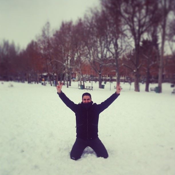 February 2012 me  snow  baalback  lebanon ...