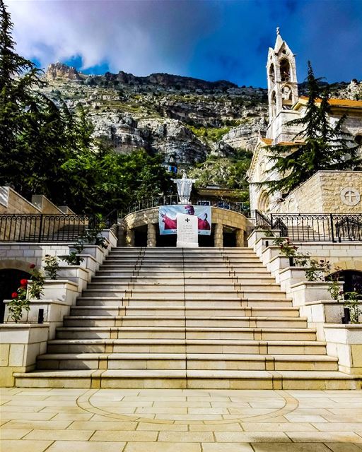 Feed your faith and your fears will starve to death⛪..... church ... (Akoura, Mont-Liban, Lebanon)