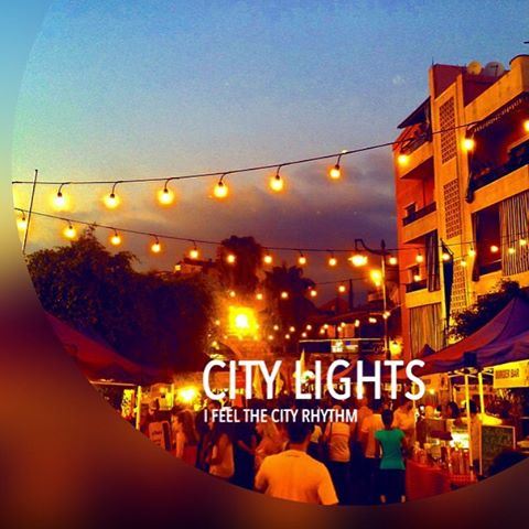 Feel the  city  rhythm.  lights  night  festival  zoukmkayel  soukelakel ...
