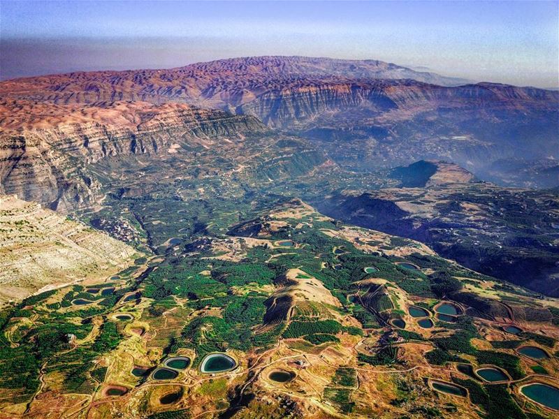 Feel the ponds forming down under and reach right into the bottom of the... (El Laqloûq, Mont-Liban, Lebanon)