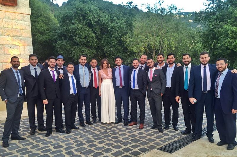 Few are missing but you get the picture! The squad⚫️  jessandmarc2016 ... (Chateau Rweiss)