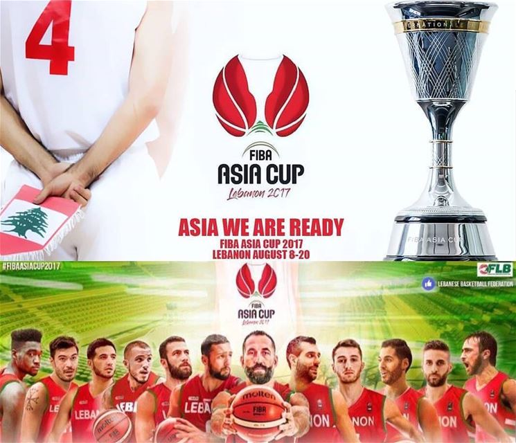  FIBAASIACUP2017  LEBANON  YallaLebnen !! 🇱🇧🏀