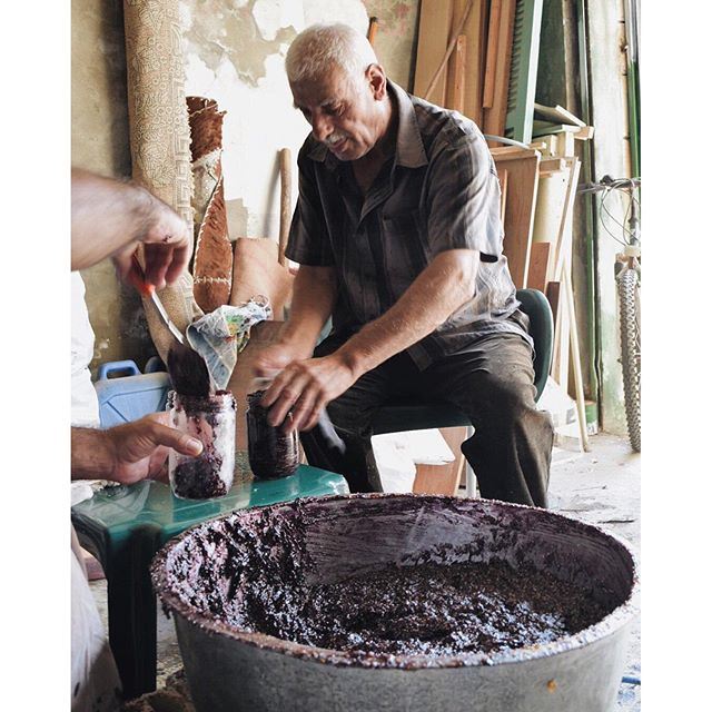 Fig jam in the making liveauthentic DoumaByALocal (Douma, Liban-Nord, Lebanon)