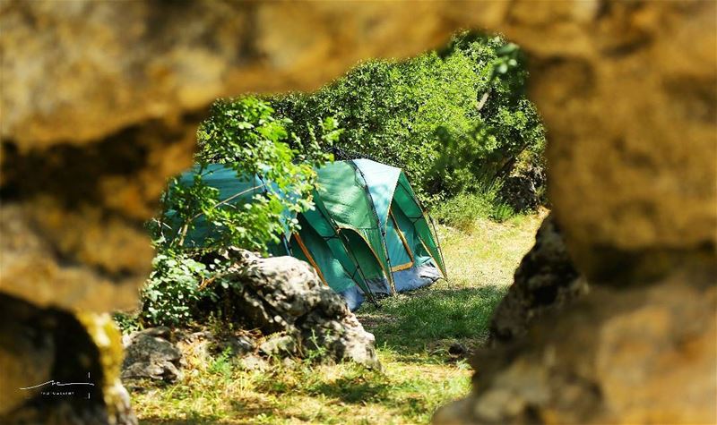 Find your best camping spot and put your tent 🚩🚩 (Chahtoul Camping)