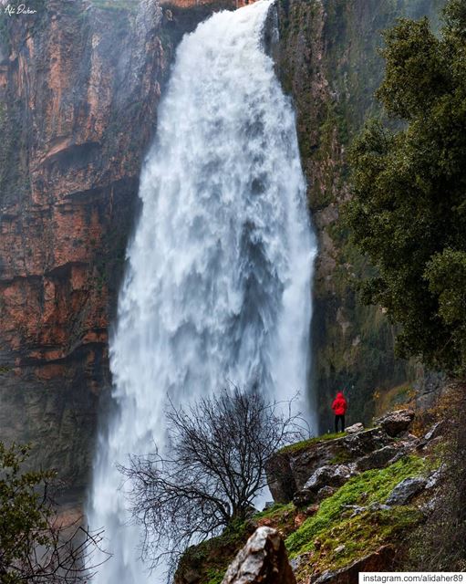 Find yourself outside 🏞.... waterfall lake river paradise watershot... (Jezzîne, Al Janub, Lebanon)