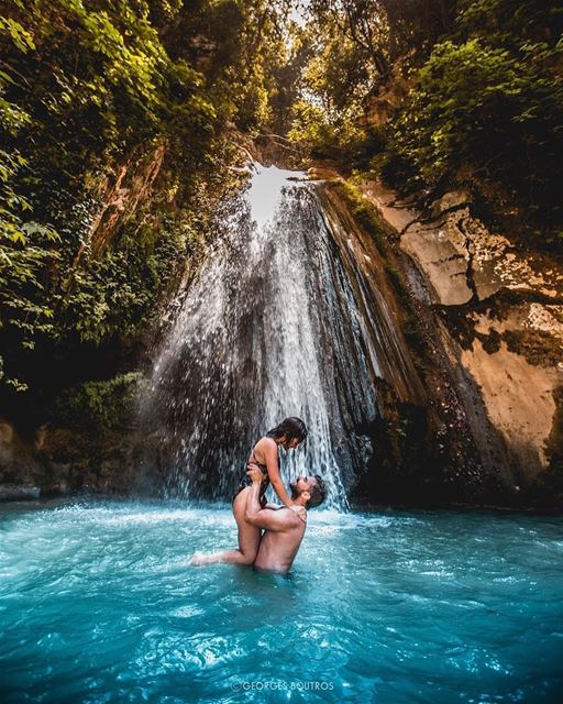 Find yourself someone who would jump with you even if the water is ice... (Lebanon)