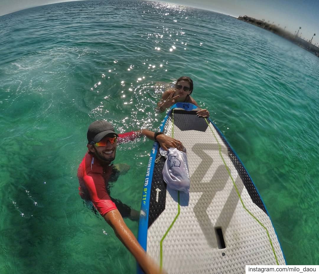 Finding friends with the same mental disorder. 🏄🌊  priceless!   sup ... (Batroûn)