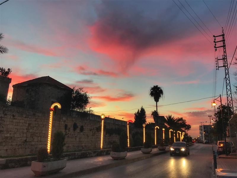 Fire in the sky🔥 ... (Byblos)