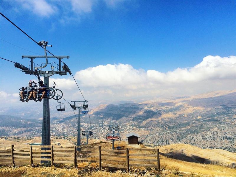 First downhill biking track in the middle-east. Amazing experience  trek ... (Zaarour Country Club)