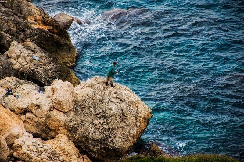 Fishing - Hamat...... livelovelebanon  livelovebeirut  instadaily ... (Hamat)