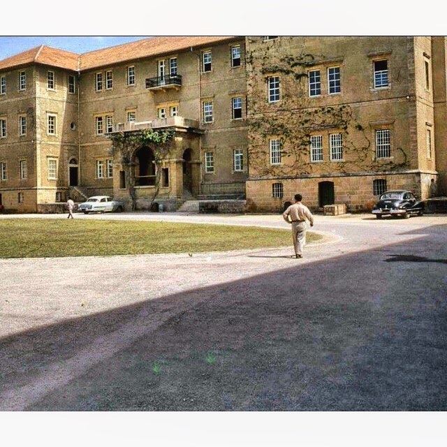 Fisk Hall , Beirut AUB 1959 .