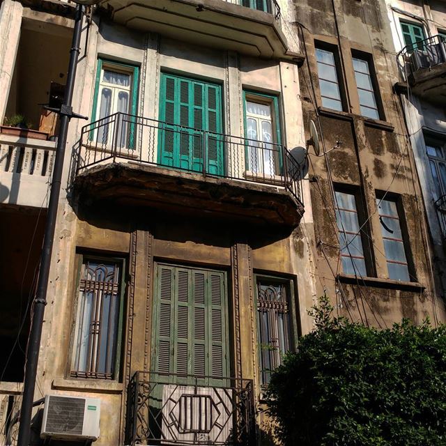 Fleetin remnant of the past.  oldbuildings  beirut  livelovebeirut ... (Karakol Druz)