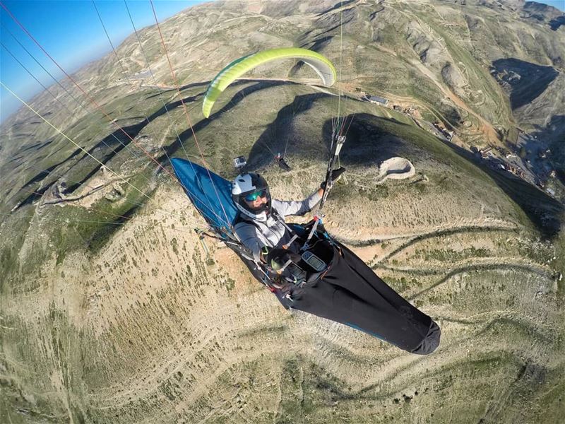 Fly as high as you can, till you can barely see houses anymore.... (Faraya, Mont-Liban, Lebanon)