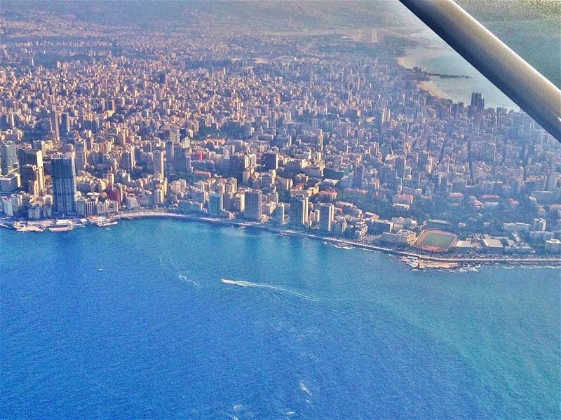 Flying over Lebanese coast  lebanoncoast  lebanoncoastline ...