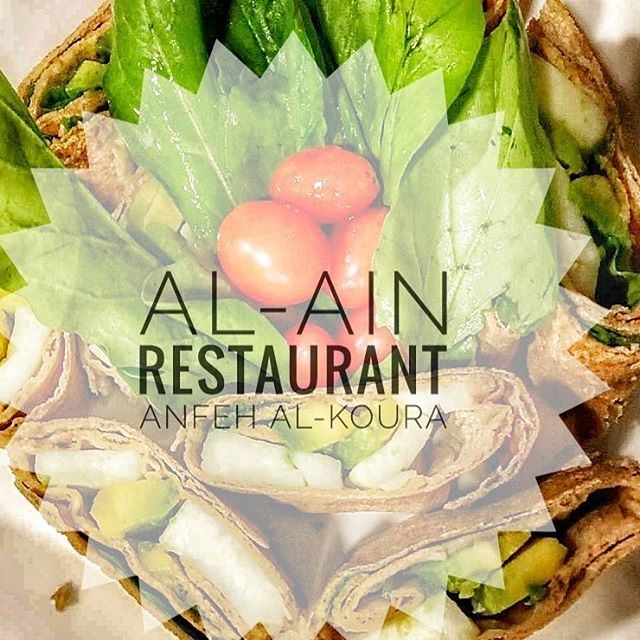 Follow @alainrestaurant instagram account Al-Koura  Facebook Page:ttp://w