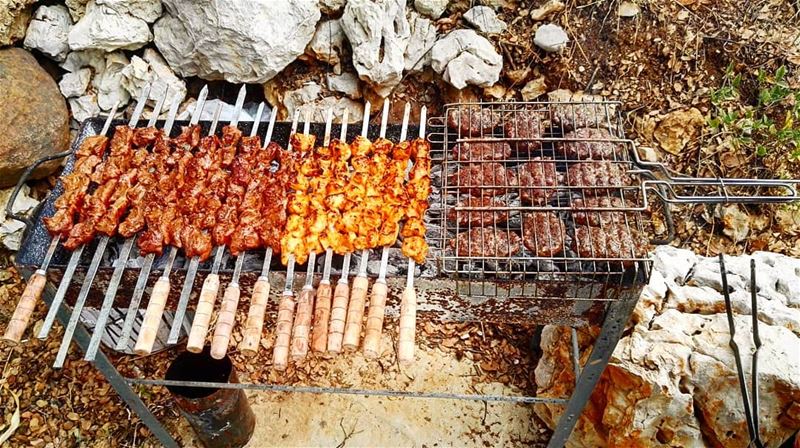Food 😍👌❤🍢  food  foodporn  eat  grill  lebanon  yummy  tasty  instafood... (Qurnayil, Mont-Liban, Lebanon)