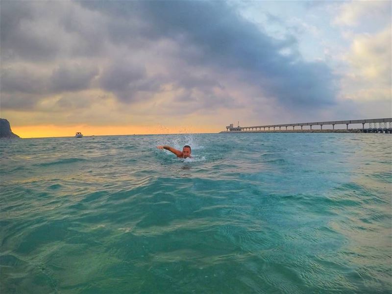 For you, I would swim across the ocean. 🤣😂, just kidding, there are... (El Héri, Liban-Nord, Lebanon)