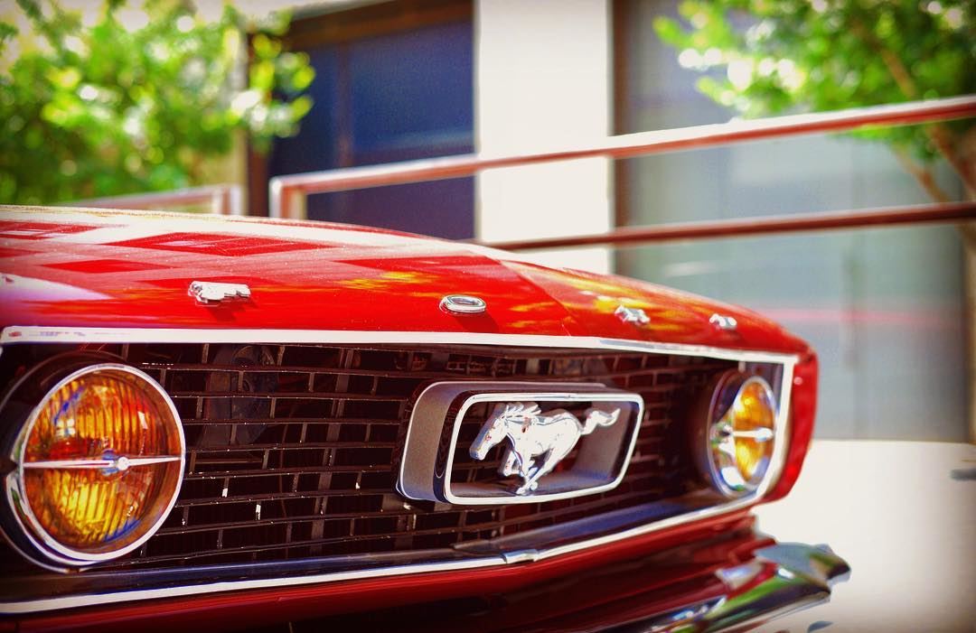 FORD Mustang 1966 - collection car  ford  fordmustang  red  mustang ...