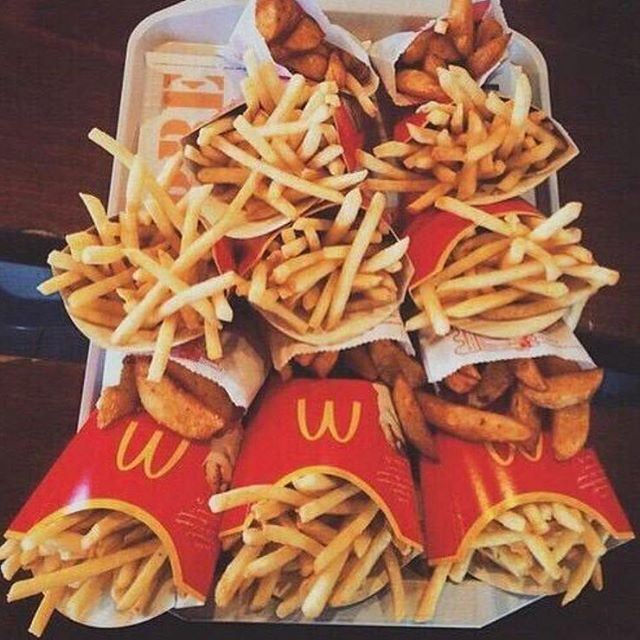 French fries dinner @McDonaldsLeb  (McDonald's Mansourieh)