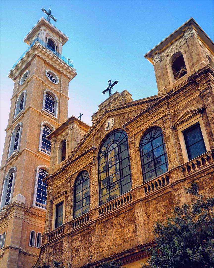 ⛪  French  greek  architecture  buildings  lebanon  livelovelebanon ... (Beirut, Lebanon)