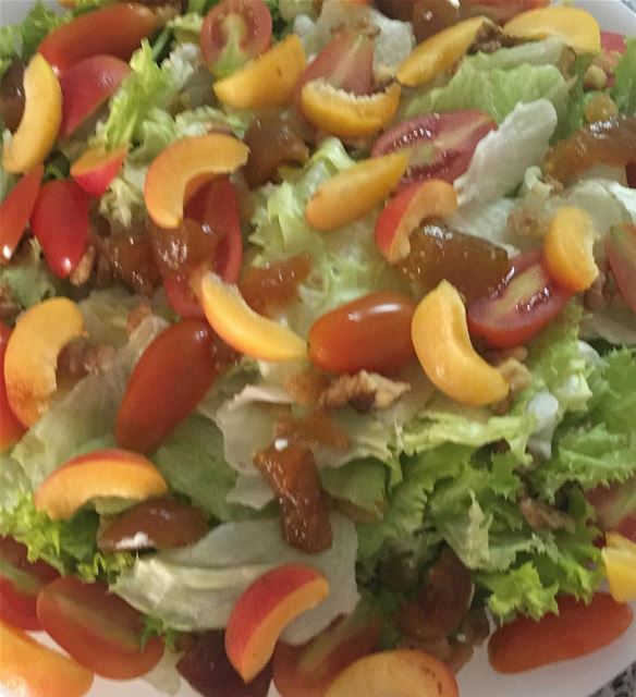  fresh  salad  green  colorful  colors  fruits  vegetables  food ... (Fanar, Mont-Liban, Lebanon)